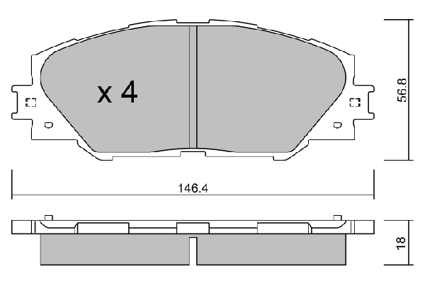 AISIN BPTO-1011 Premium...